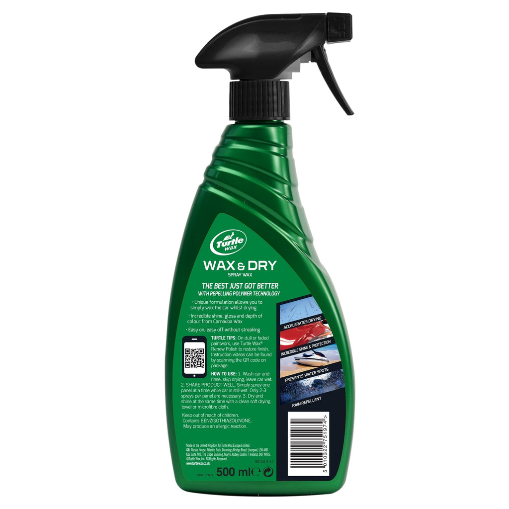 Turtle Wax Wax Dry 769ml